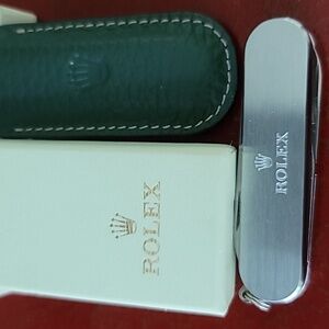 Rolex/Wenger Classic Multifunction Folding Pocket Knife